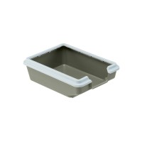 Ферпласт Туалет-лоток WEEK-END для кошек, WEEK-END PLUS, 38*28*11 см, с бортиком, Ferplast