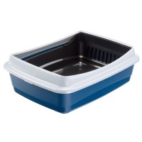 Ферпласт Туалет-лоток ARIEL для кошек и котят, ARIEL 10 PLUS, 47*36*15 см, с бортиком, Ferplast