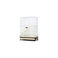 Клетка R62 для шиншилл, хорьков, дегу, 82,5*55*108,5 см, на колесах, эмаль, в ассортименте, Золотая Клетка