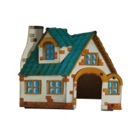 Домик для грызунов Избушка 14,5*12*7,5 см, фанера, Petto (Петто)