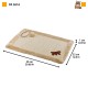 Когтеточка-коврик с игрушкой, 50*32 см, сизаль/плюш, Ferplast (Ферпласт)