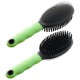 Щетка-пуходерка двойная для кошек, 23 см, зеленый/черный, Ferplast (Ферпласт)