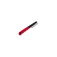 Ферпласт Расческа GRO 5856 c частыми зубцами для собак, 20 см, красный/черный, Ferplast