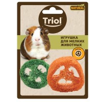 Игрушка из люфы Ломтики 5 см, 2 шт/уп, Triol (Триол)