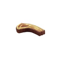 Триол Игрушка Стейк с пищалкой для собак, 21 см, винил, коричневый, Triol