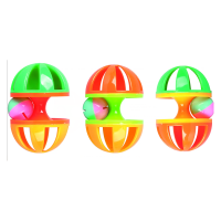 Фламинго Игрушка ROLLER с шариком, 6,5*10 см, пластик, в ассортименте, Flamingo