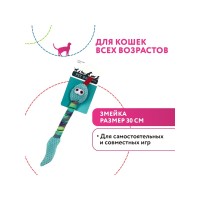 Пэтпарк Игрушка Змейка для кошек, 30 см, Petpark