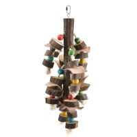Игрушка Джамбл для средних и крупных птиц, 17*17*50 см, Happy Bird (Хеппи Берд)
