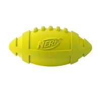 Нёрф Игрушка Мяч для регби пищащая для собак, 17,5 см, желтый, Nerf