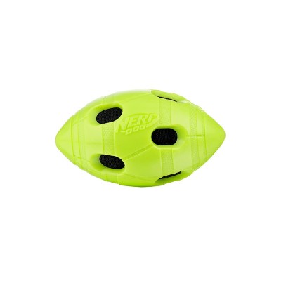 Нёрф Игрушка Мяч для регби хрустящий для собак, 15 см, желтый, Nerf