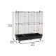 Ферпласт Клетка-вольер для мелких и средних птиц PLANETA LARGE 118*59*135 см , Ferplast