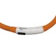 Ферпласт Ошейник NIGHT OVER мерцающий для собак, с USB зарядкой, 55 см, Ferplast