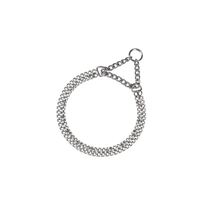 Ферпласт Ошейник-удавка CHROME CSS для собак, сталь, CSS5518, обхват шеи 32-44 см, Ferplast
