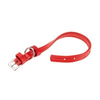 Ферпласт Ошейник VOGUE FLAT CF для собак, натуральная кожа, красный, 15/29, длина 29 см, ширина 15 мм, Ferplast
