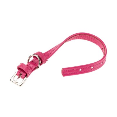 Ферпласт Ошейник VOGUE FLAT CF для собак, натуральная кожа, фуксия, 15/36, длина 36 см, ширина 15 мм, Ferplast