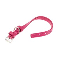 Ферпласт Ошейник VOGUE FLAT CF для собак, натуральная кожа, фуксия, 20/39, длина 39 см, ширина 20 мм, Ferplast