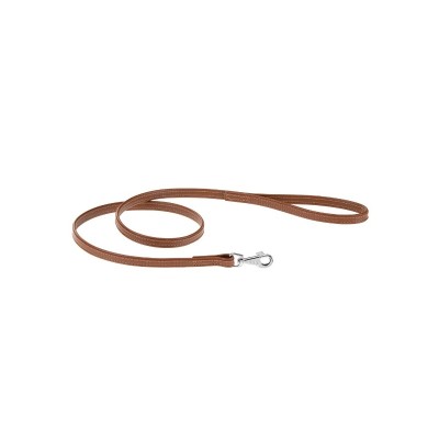 Ферпласт Поводок VOGUE FLAT G для собак, кожа, коричневый, 20/120, длина 120  см, ширина 20 мм, Ferplast