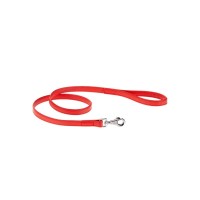 Ферпласт Поводок VOGUE FLAT G для собак, кожа, красный, 20/120, длина 120  см, ширина 20 мм, Ferplast