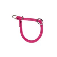 Ферпласт Ошейник-полуудавка VOGUE CORD CS для собак, натуральная кожа, фуксия, 10/35, длина 35 см, ширина 10 мм, Ferplast