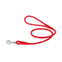 Ферпласт Поводок VOGUE CORD G10/120 для собак, длина 120 см, ширина 20 мм, кожа, красный, Ferplast