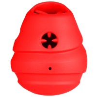 Мистер Кранч Игрушка для лакомств, 8*9,5 см, каучук, красный, аромат бекона, Mr.Kranch
