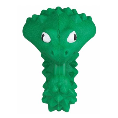 Мистер Кранч Игрушка для лакомств Дракончик, аромат курицы, каучук, 9,1*4,2 см, синий, Mr.Kranch
