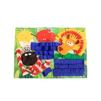 Мистер Кранч Игровой нюхательный коврик Африка New для поиска лакомств, 50*70 см, Mr.Kranch