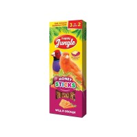 Крекеры для канареек и экзотических птиц, Мед/Овощи, 3 шт/уп., 100 г, Happy Jungle (Хэппи Джангл)