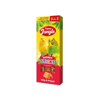 Крекеры для мелких и средних птиц Мед/Ягоды, 3 шт/уп., 100 г, Happy Jungle (Хэппи Джангл)