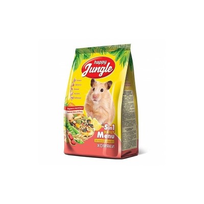 Хэппи Джангл Корм для хомяков, 900 г, Happy Jungle
