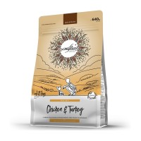 Крафтиа Корм CRAFTIA NATURA для собак миниатюрных и мелких пород Курица/Индейка, 640 г  , Craftia