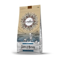 Крафтиа Корм CRAFTIA NATURA для щенков средних и крупных пород Лосось/Сельдь, 2 кг  , Craftia