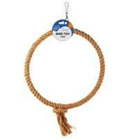 Сизалевое кольцо для птиц 50*30*5 см (диаметр  30 см), DUVO+ (Дуво+)