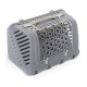 Переноска P-BAG с ремнем 44,5*26,5*28 см, серая, MPS (МПС)