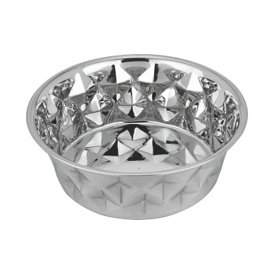Мистер Кранч Миска металлическая на резинке Daimond, 1,9 л, сталь, Mr.Kranch