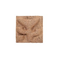 Лагуна Фон кокосовый с кашпо для посадки растений, с 3 кашпо, 30*30 см  , Laguna