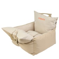 Автокресло Car Seat 48*46*43 см бежевое, PUPPIA (Паппи)