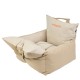 Автокресло Car Seat 53*52*43 см бежевое, PUPPIA (Паппи)