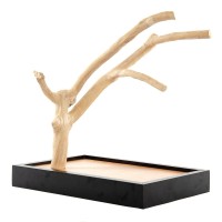 Игровая площадка для птиц Кофейное дерево, подставка 25*40*5 см, Coffee Wood (Кофе Вуд)