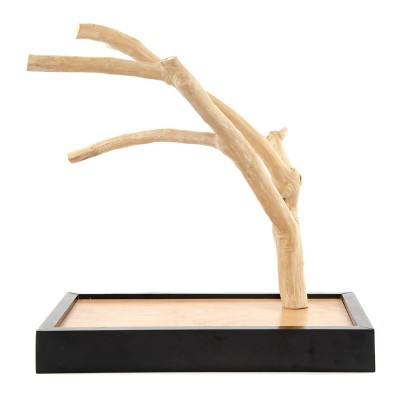 Игровая площадка для птиц Кофейное дерево, подставка 25*40*5 см, Coffee Wood (Кофе Вуд)
