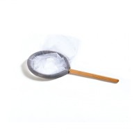 Сачок для ловли птиц с деревянной ручкой, 35*72,5 см, белый, Duvo+ (Дуво+)