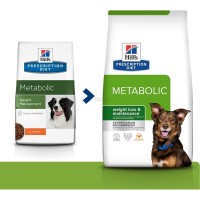 Хиллс Диетический корм Prescription Diet Metabolic Weight Managment для собак при ожирением и для контроля веса, Курица, 4 кг, Hills