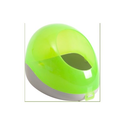 Фламинго Купалка Gobi Fluo для дегу, шиншилл, других животных, 28*18*18,5 см, пластик, Flamingo