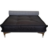 Софа-диван с подушкой William 80*65*30 см, черная, AntePrima (АнтеПрима)