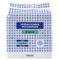 ЭлитПад Пеленки впитывающие гелевые Original 60*40 см, 100 шт/уп, ElitePad