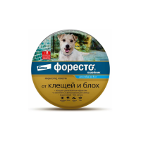 Форесто Ошейник для собак от клещей, блох, 70 см, для собак более 8 кг, Bayer